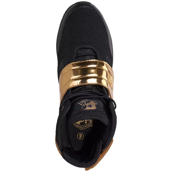 VLADO Men's Atlas 3 High-Top Casual Sneakers Modern Black & Gold SZ 7.5: NWOT - Picture 2 of 14